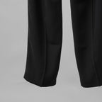新品 kiryuyrik キリュウキリュウ / 24SS Easy Wide Slacks イージーワイドスラックス パンツ / KR-HP30-906 / size M (BLACK）