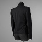 新品 THE ONENESS ザ ワンネス / 22AW【SGZ COSTUME LINE】Short Peacked Jacket ショートジャケット ピークド ジャケット / OE-SGZ-HJ07-100 / size 1 (BLACK) 123069-alm