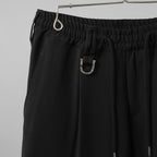 新品 kiryuyrik キリュウキリュウ / 24SS Easy Wide Slacks イージーワイドスラックス パンツ / KR-HP30-906 / size M (BLACK）
