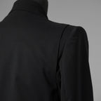 新品 THE ONENESS ザ ワンネス / 22AW【SGZ COSTUME LINE】Short Peacked Jacket ショートジャケット ピークド ジャケット / OE-SGZ-HJ07-100 / size 1 (BLACK) 123069-alm