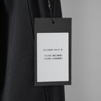 新品 THE ONENESS ザ ワンネス / PE/Wool Gabardine Wide Slacks ワイドスラックス パンツ / OE-OHP08-100 / size M (BLACK) 123068-alm