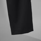 新品 THE ONENESS ザ ワンネス / PE/Wool Gabardine Wide Slacks ワイドスラックス パンツ / OE-OHP08-100 / size M (BLACK) 123068-alm