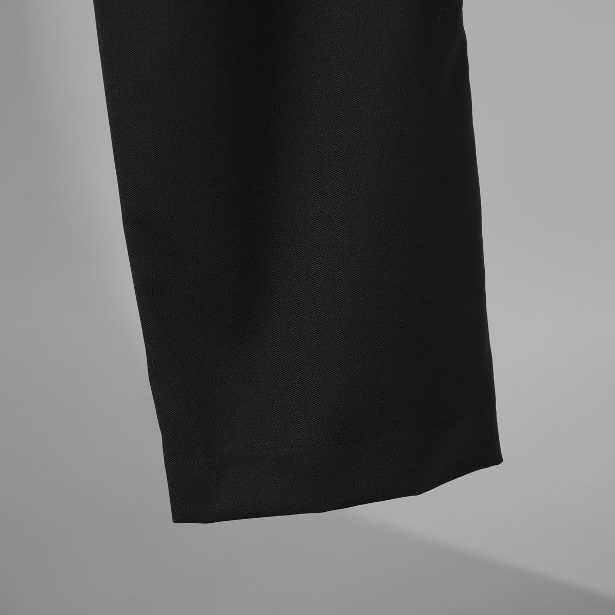 新品 THE ONENESS ザ ワンネス / PE/Wool Gabardine Wide Slacks ワイドスラックス パンツ / OE-OHP08-100 / size M (BLACK) 123068-alm