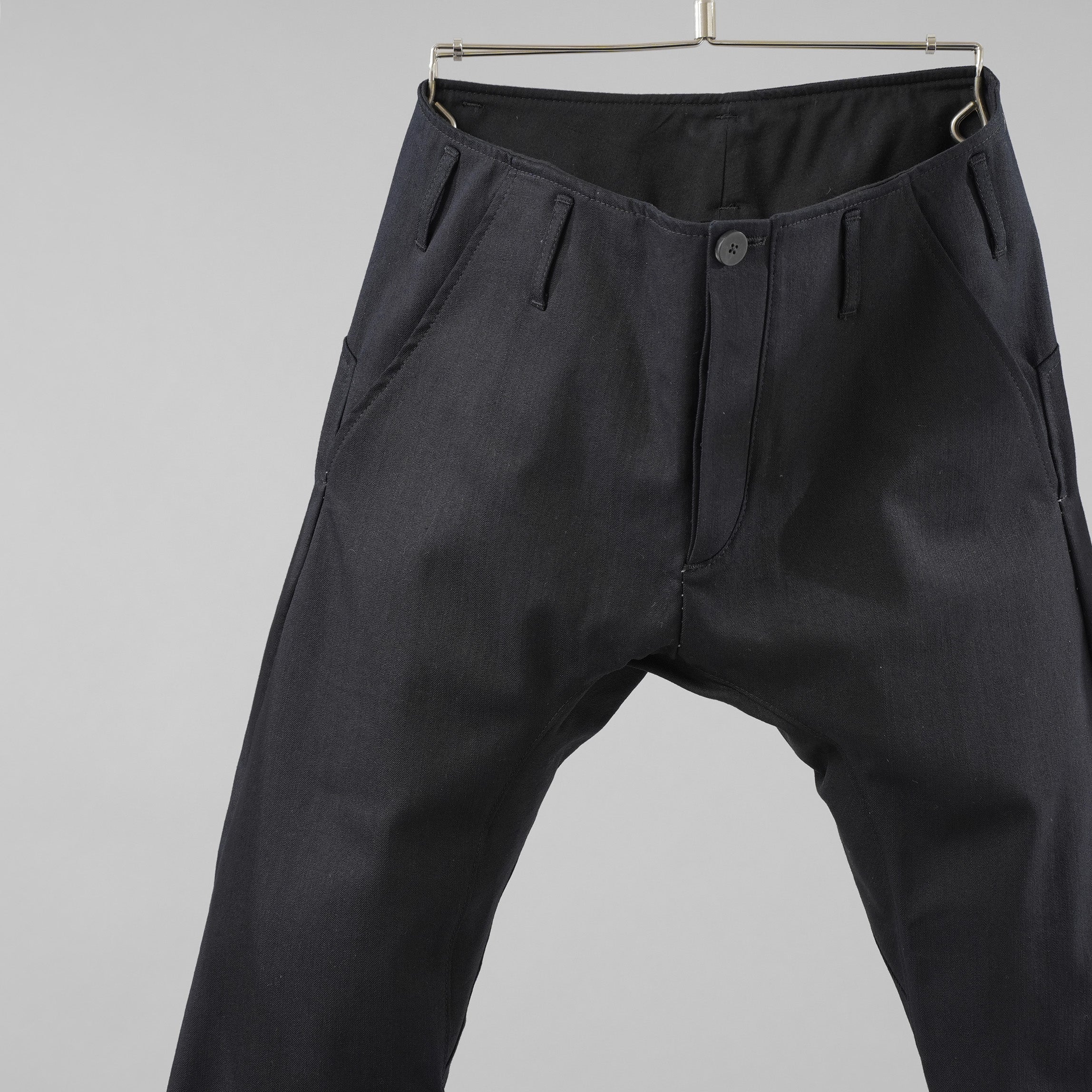 incarnation インカネーション / 美品 24SS DENIM PANTS UNLINED PMTP-1 オーバーロックステッチ デニム パンツ / 81-6610 / size S (DARK NAVY)