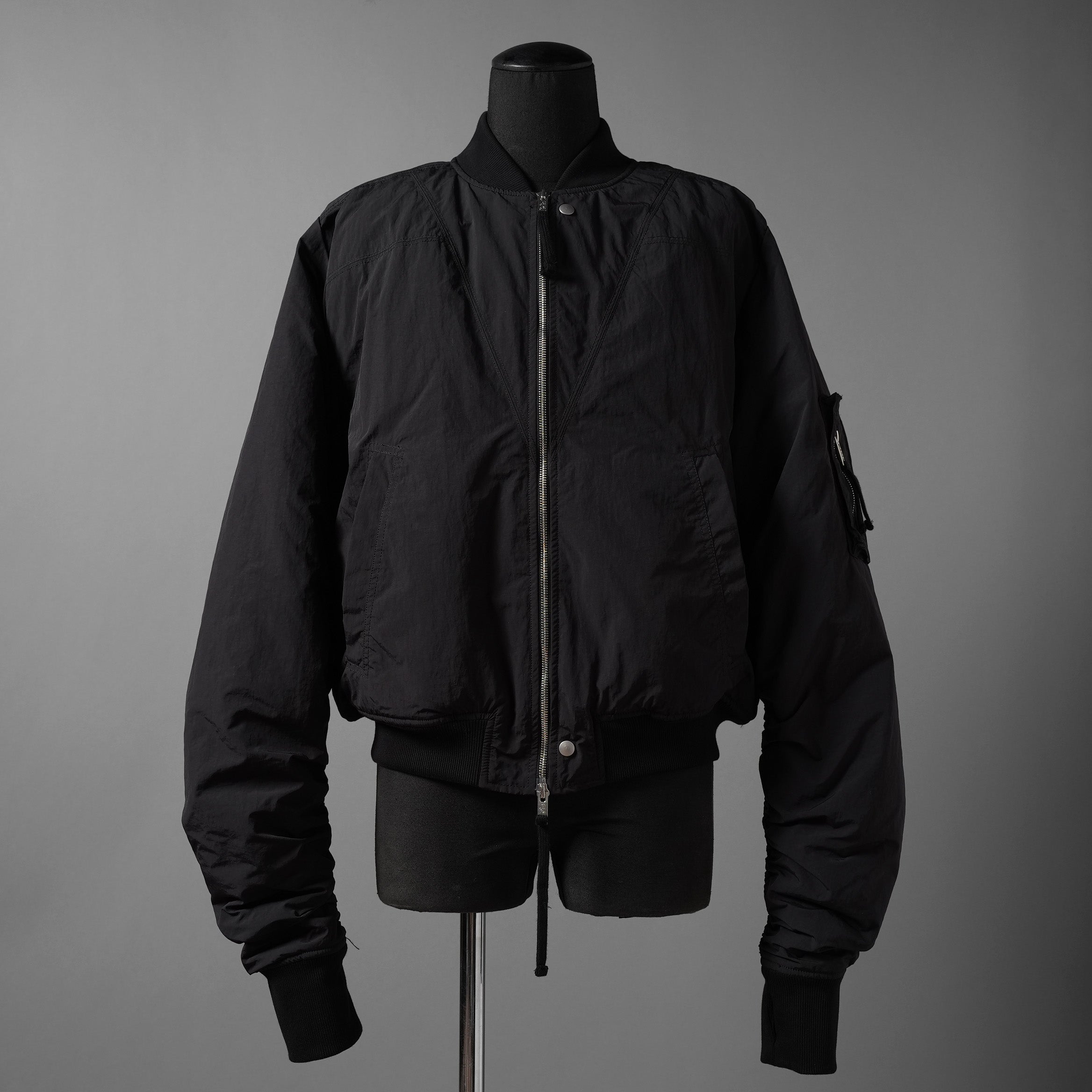 thom krom トムクロム / 25AW 美品 MA-1 BOMBER JACKET WARM PADDED / ボンバージャケット / MJ75 / size M (BLACK)