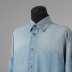 DIESEL ディーゼル / 美品 23AW D-KAMA デニムシャツ 長袖シャツ / A113830TGAQ / size S (INDIGO) 352195-in-ue