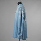 DIESEL ディーゼル / 美品 23AW D-KAMA デニムシャツ 長袖シャツ / A113830TGAQ / size S (INDIGO) 352195-in-ue