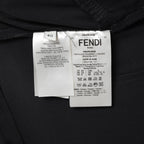 FENDI フェンディ / 美品 23SS FFバゲットバックル ビスコース ロングカーゴパンツ パンツ/ FR6478 ANQ9 / size 40 (BLACK) レディース