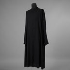 bajra バジュラ / 23AW 美品 ロングシャツ 長袖シャツ/ 156UB02 / size 3 (BLACK) 352194-in-ue