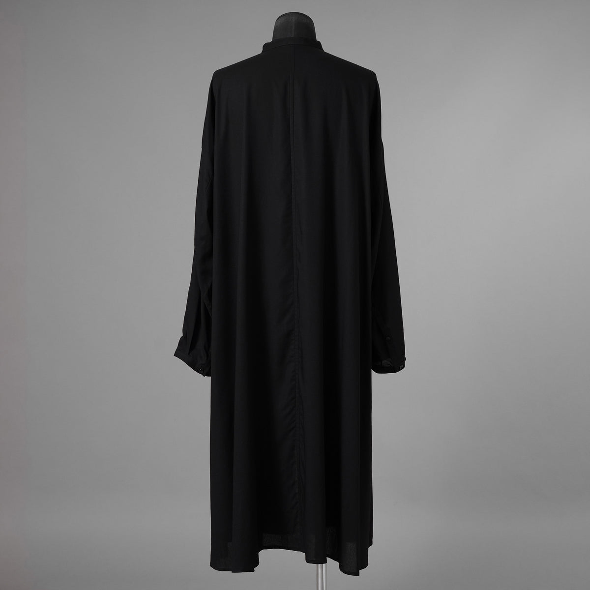 bajra バジュラ / 23AW 美品 ロングシャツ 長袖シャツ/ 156UB02 / size 3 (BLACK) 352194-in-ue