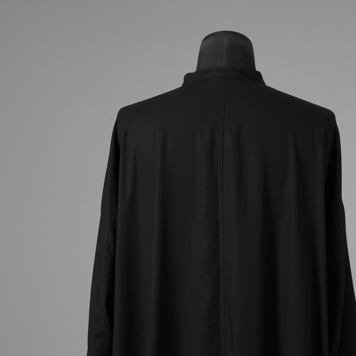 bajra バジュラ / 23AW 美品 ロングシャツ 長袖シャツ/ 156UB02 / size 3 (BLACK) 352194-in-ue
