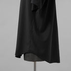 OVERCOAT オーバーコート / 25SS ウール ショートスリーブ 半袖シャツ /  S25T01S-NKWS / size M1 (BLACK)
