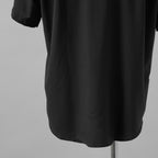OVERCOAT オーバーコート / 25SS ウール ショートスリーブ 半袖シャツ /  S25T01S-NKWS / size M1 (BLACK)