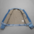 Greg Lauren グレッグローレン / 美品 再構築 ヴィンテージデニム スクラップ トラッカー ジャケット / size 2 (INDIGO)