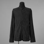 bajra バジュラ / 美品 23AW ミップストレッチスウェードシャツ 長袖シャツ / 158BK01 / size3 (CHARCOAL GRAY）352197-in-ue