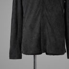 bajra バジュラ / 美品 23AW ミップストレッチスウェードシャツ 長袖シャツ / 158BK01 / size3 (CHARCOAL GRAY）352197-in-ue