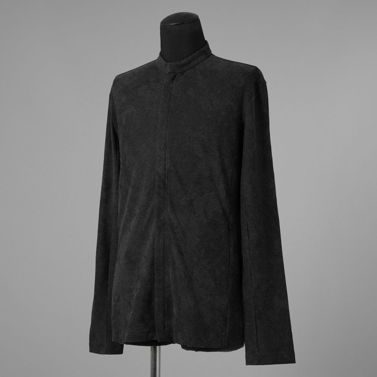 bajra バジュラ / 美品 23AW ミップストレッチスウェードシャツ 長袖シャツ / 158BK01 / size3 (CHARCOAL GRAY）352197-in-ue
