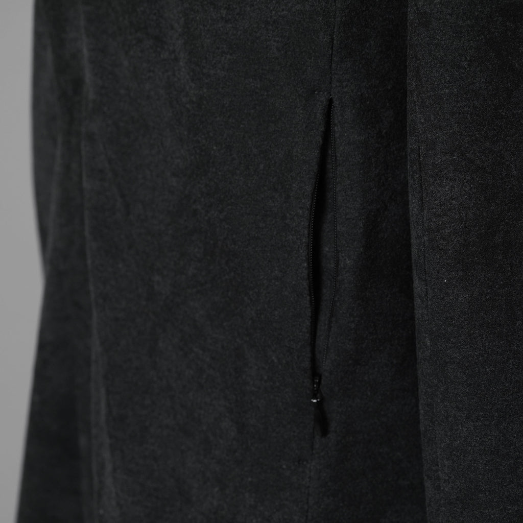 bajra バジュラ / 美品 23AW ミップストレッチスウェードシャツ 長袖シャツ / 158BK01 / size3 (CHARCOAL GRAY）352197-in-ue