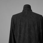 bajra バジュラ / 美品 23AW ミップストレッチスウェードシャツ 長袖シャツ / 158BK01 / size3 (CHARCOAL GRAY）352197-in-ue