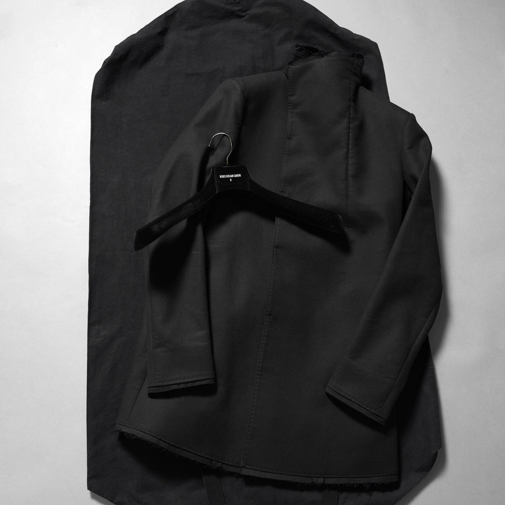 新品 BORIS BIDJAN SABERI ボリスビジャンサベリ / 22AW COAT1 SHORT FIFI0008 / ショートコート / size S (BLACK)