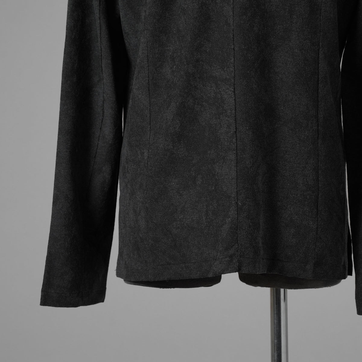 bajra バジュラ / 美品 23AW ミップストレッチスウェードシャツ 長袖シャツ / 158BK01 / size3 (CHARCOAL GRAY）352197-in-ue