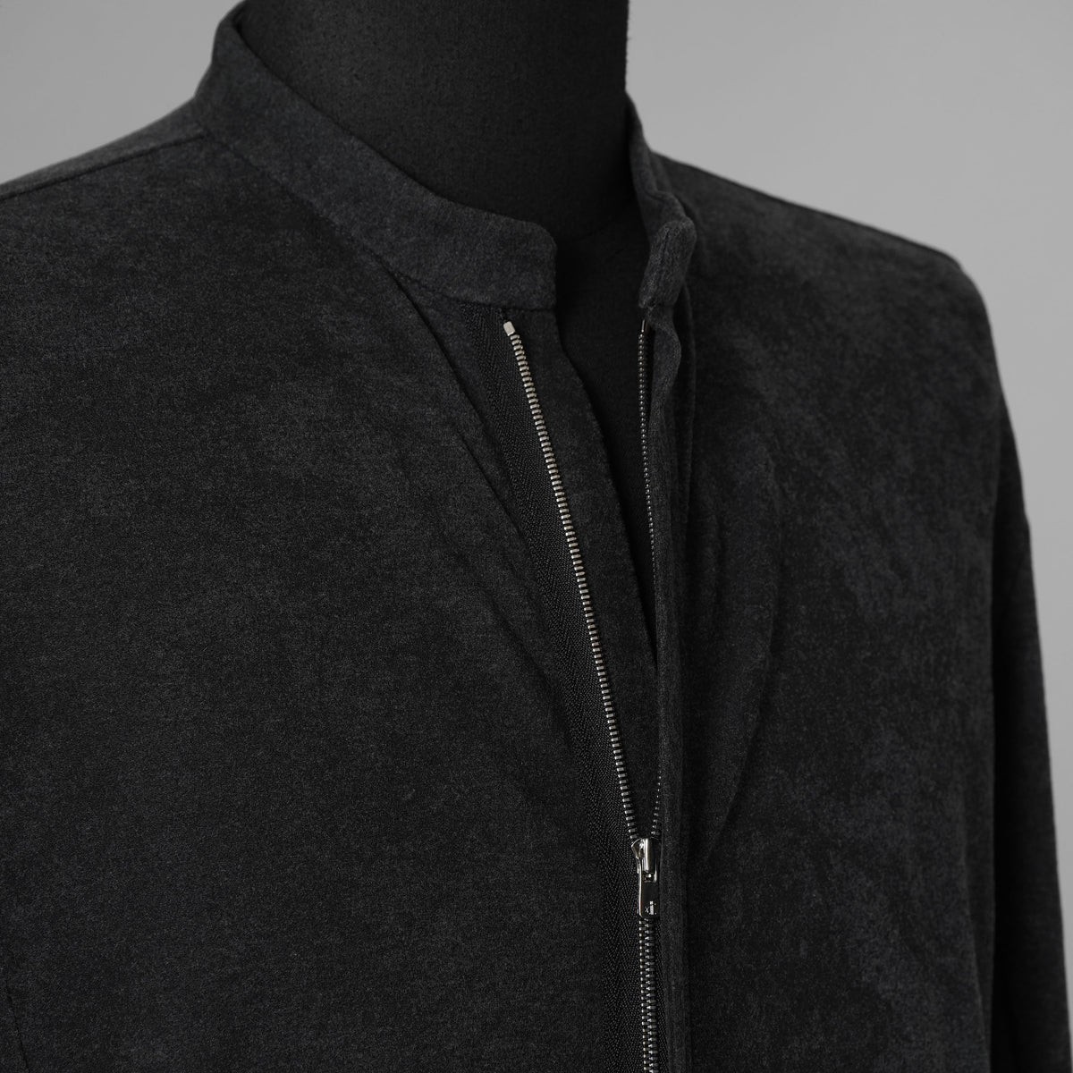 bajra バジュラ / 美品 23AW ミップストレッチスウェードシャツ 長袖シャツ / 158BK01 / size3 (CHARCOAL GRAY）352197-in-ue