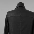 incarnation インカネーション / 美品 19SS Rubber Elastane Jean Jacket O/P Arm Unlined オーバロック ステッチ デニム ジャケット / 11882-41252 / size M (BLACK)