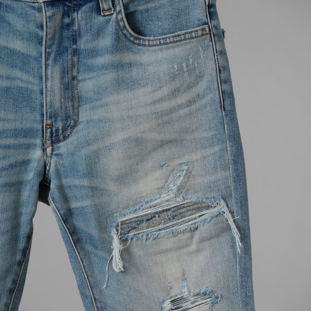 AMIRI アミリ / 19AW MX1 CLASSIC JEAN AGED INDIGO スキニーパンツ / 81-231-41-120595 / size 28 (INDIGO) 352198-in-ue