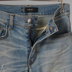 AMIRI アミリ / 19AW MX1 CLASSIC JEAN AGED INDIGO スキニーパンツ / 81-231-41-120595 / size 28 (INDIGO) 352198-in-ue