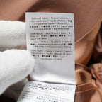 Maison Valentino ヴァレンティノ ガラヴァーニ / 美品 23SS Single-Breasted Wool Jacket Tailoring Label and Chiffon Inner Bib / シングルジャケット / 2V0CE3668EJ-LC0 / size 46 (LIGHT BROWN)