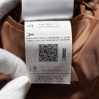 Maison Valentino ヴァレンティノ ガラヴァーニ / 美品 23SS Single-Breasted Wool Jacket Tailoring Label and Chiffon Inner Bib / シングルジャケット / 2V0CE3668EJ-LC0 / size 46 (LIGHT BROWN)