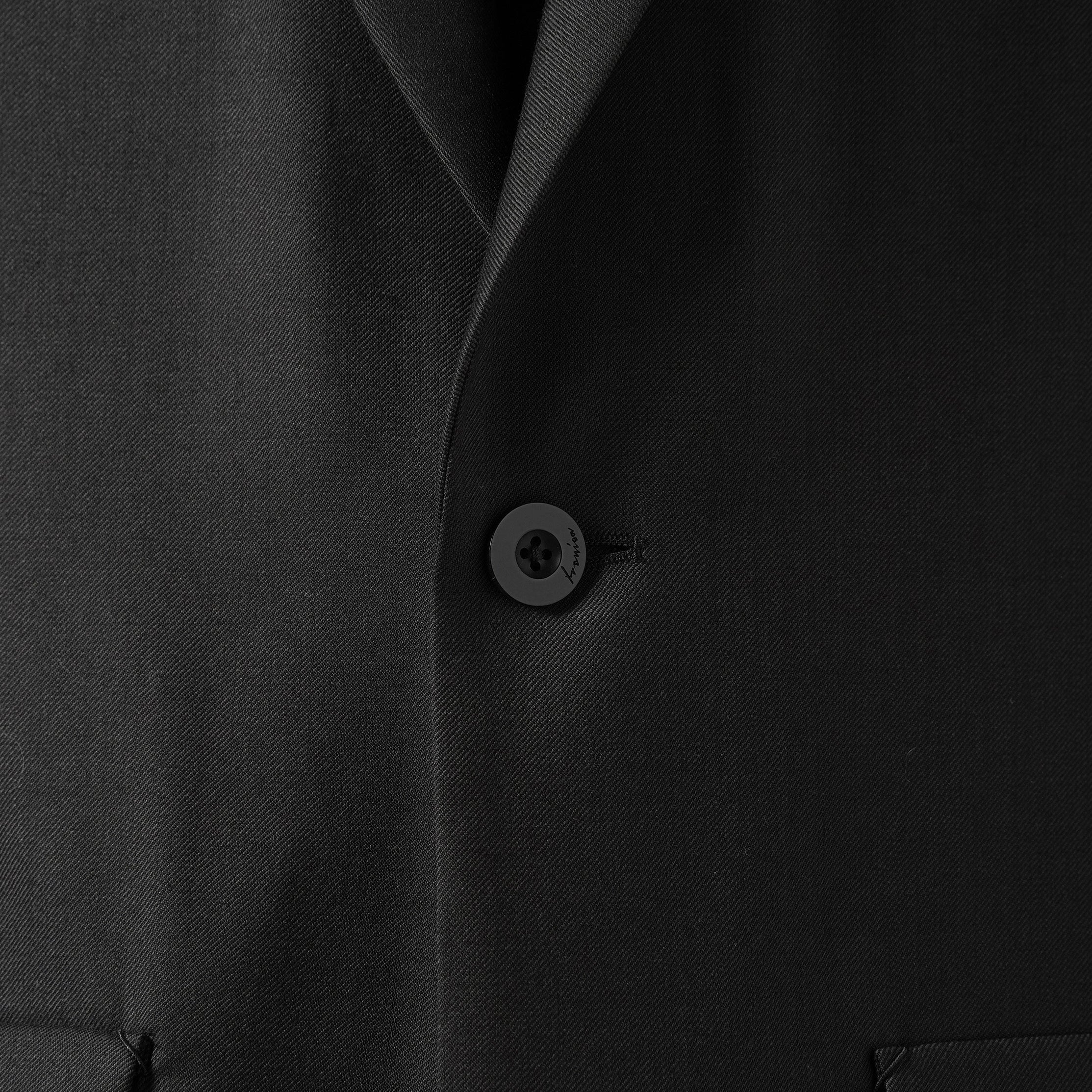 IRENISA イレニサ / 24AW 美品 MODIFIED SHAWL COLLAR JACKET / テーラードジャケット / IH-24FW-J007-ND8 / size 2 (Dark Chacoal)