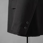 IRENISA イレニサ / 24AW 美品 MODIFIED SHAWL COLLAR JACKET / テーラードジャケット / IH-24FW-J007-ND8 / size 2 (Dark Chacoal)