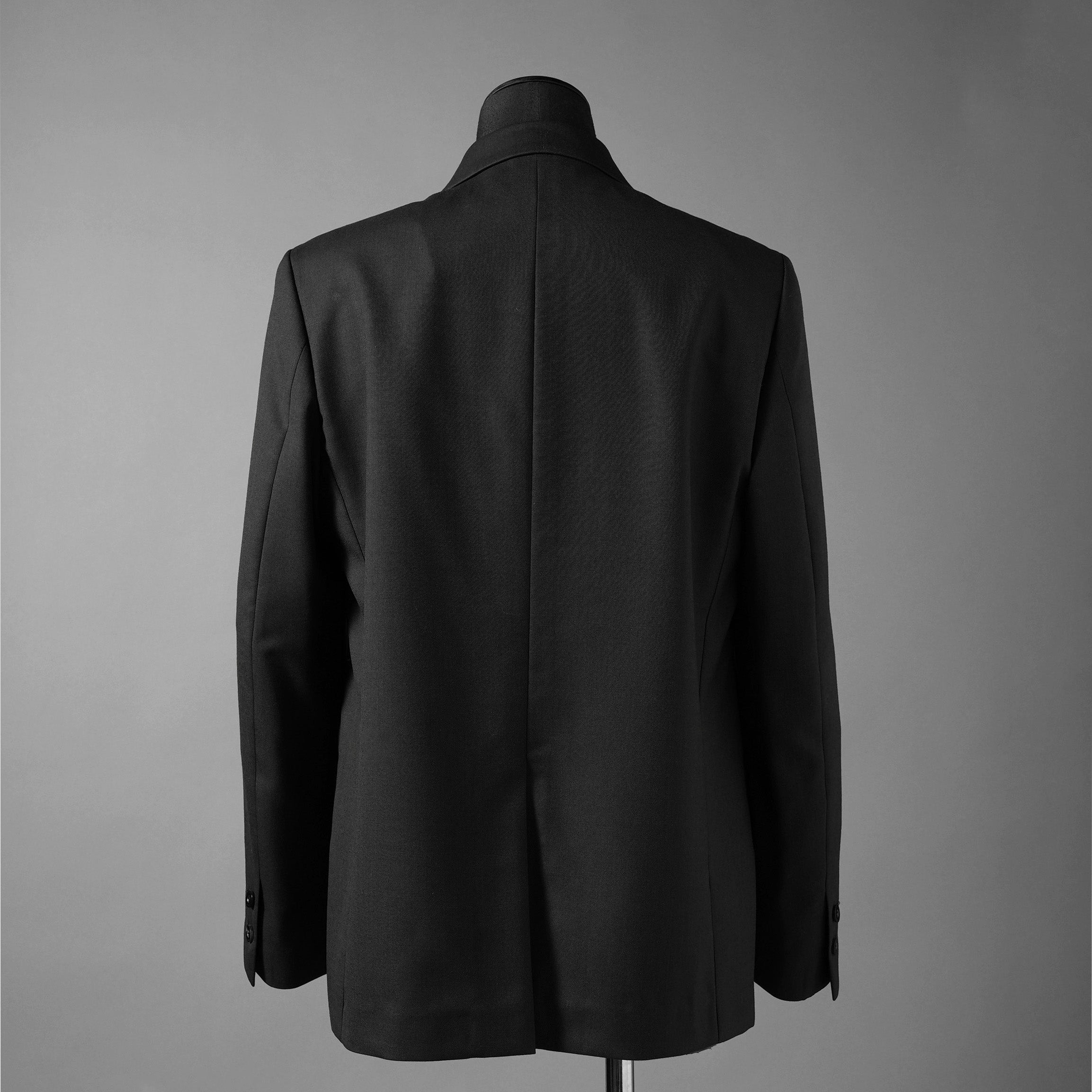 IRENISA イレニサ / 24AW 美品 MODIFIED SHAWL COLLAR JACKET / テーラードジャケット / IH-24FW-J007-ND8 / size 2 (Dark Chacoal)