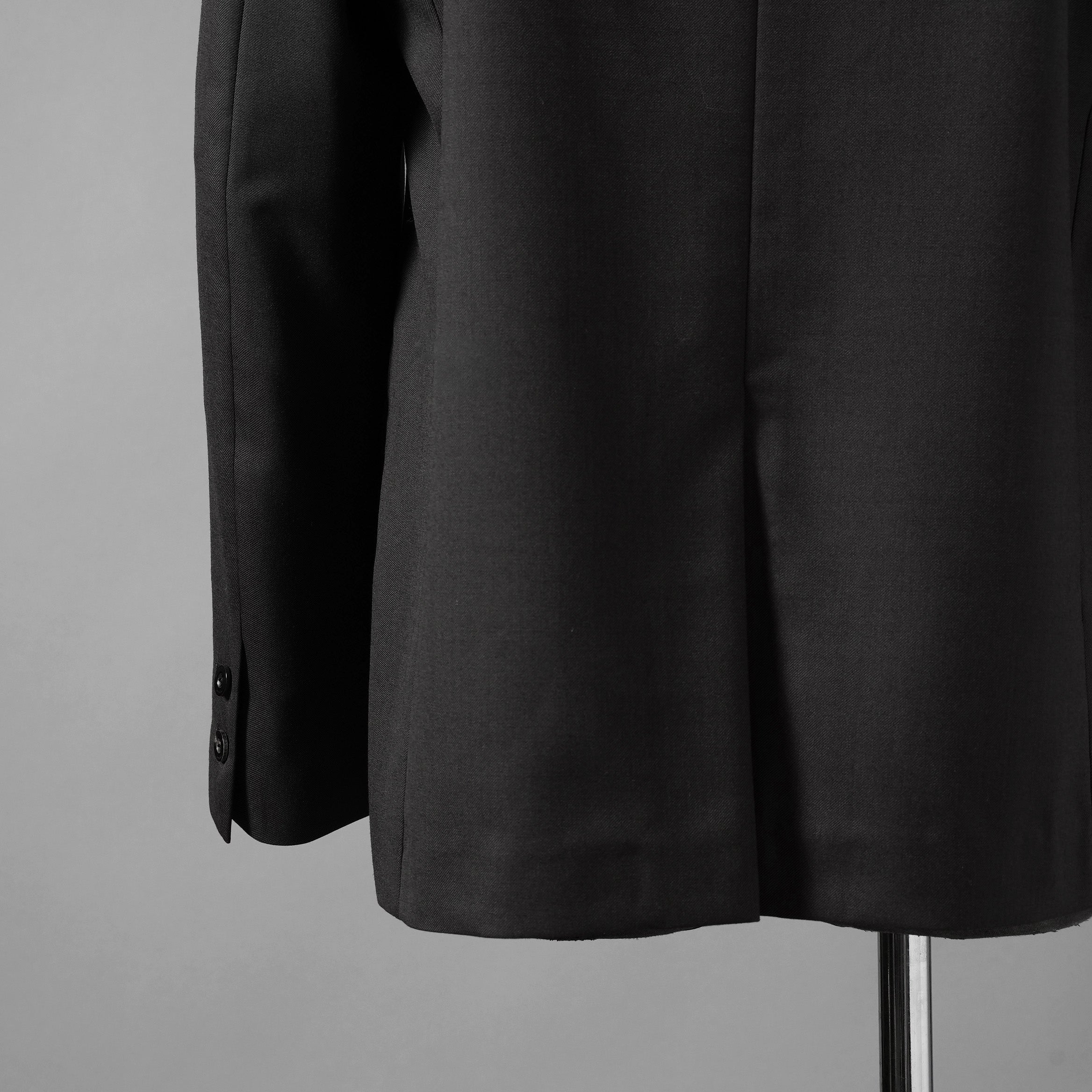IRENISA イレニサ / 24AW 美品 MODIFIED SHAWL COLLAR JACKET / テーラードジャケット / IH-24FW-J007-ND8 / size 2 (Dark Chacoal)