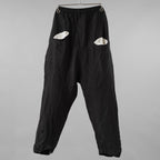 Marc Point マークポイント / ドロップクロッチ ドローストリング テーパードトラウザーズ / サルエル イージー パンツ / size 46 （GRAY)