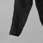 Marc Point マークポイント / ドロップクロッチ ドローストリング テーパードトラウザーズ / サルエル イージー パンツ / size 46 （GRAY)
