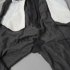 Marc Point マークポイント / ドロップクロッチ ドローストリング テーパードトラウザーズ / サルエル イージー パンツ / size 46 （GRAY)