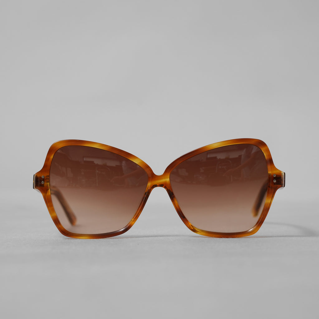 CELINE セリーヌ / 美品 2019-20年 バタフライ オーバーサイズ サングラス アクセサリー / CL40064I / ハバナ(べっ甲柄) レディース
