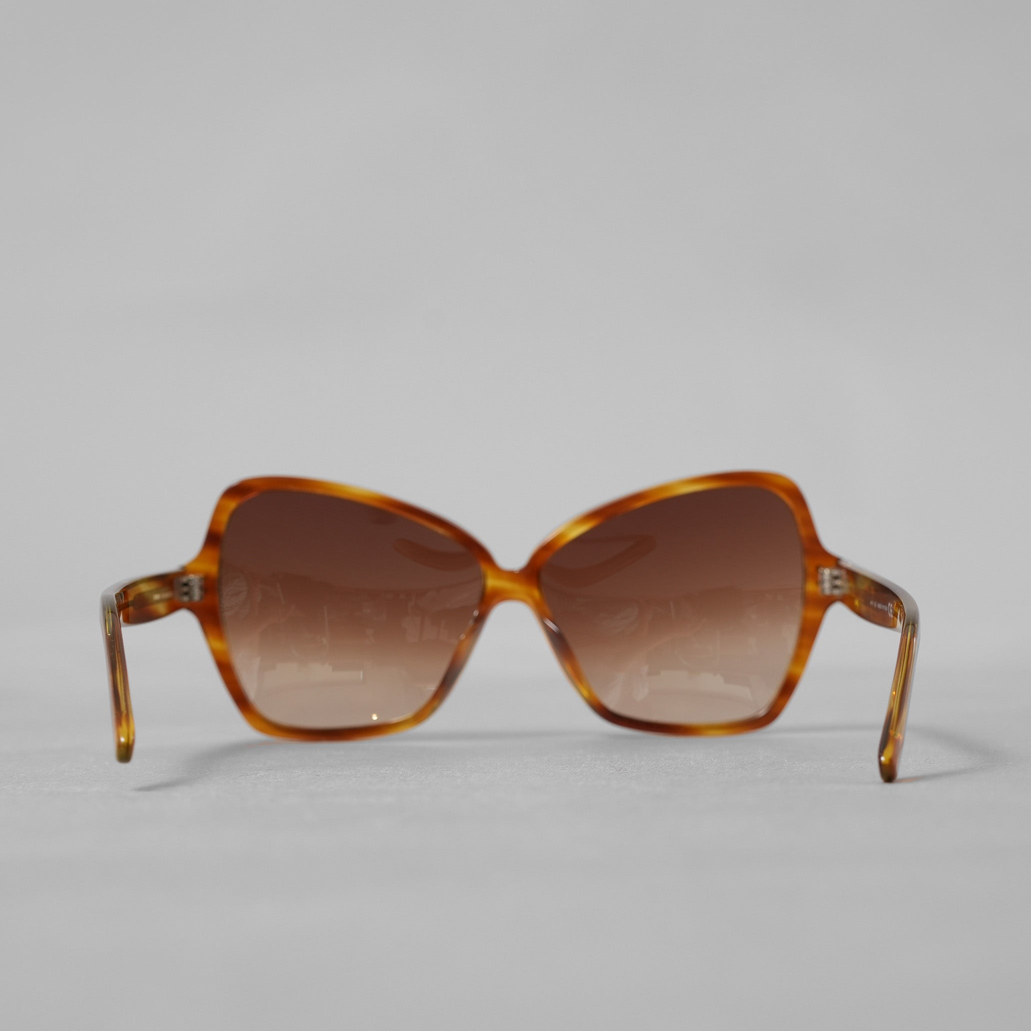CELINE セリーヌ / 美品 2019-20年 バタフライ オーバーサイズ サングラス アクセサリー / CL40064I / ハバナ(べっ甲柄) レディース