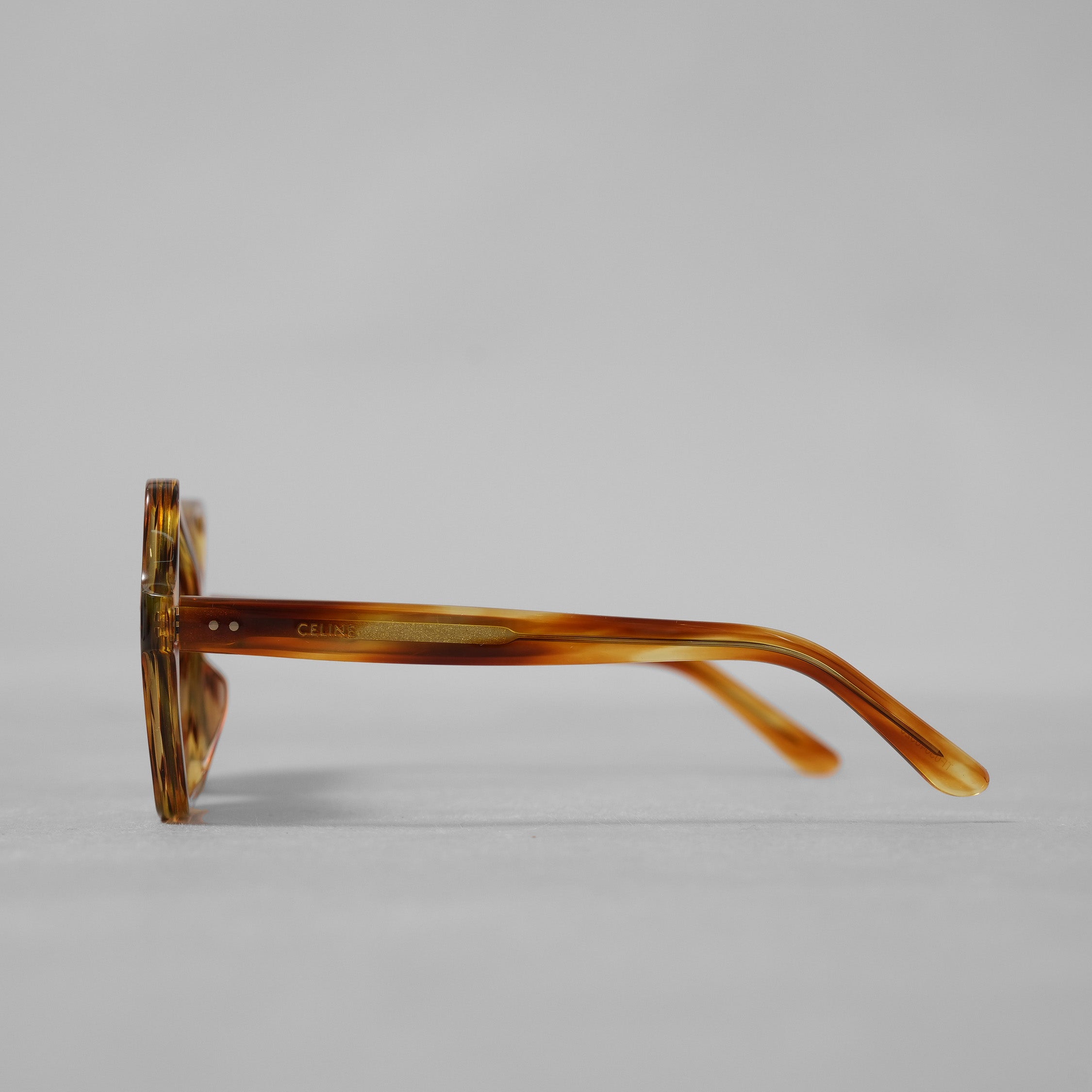 CELINE セリーヌ / 美品 2019-20年 バタフライ オーバーサイズ サングラス アクセサリー / CL40064I / ハバナ(べっ甲柄) レディース