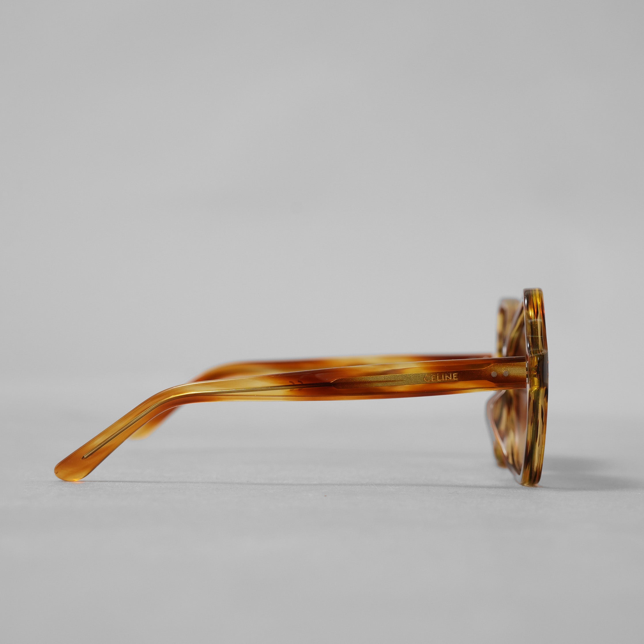 CELINE セリーヌ / 美品 2019-20年 バタフライ オーバーサイズ サングラス アクセサリー / CL40064I / ハバナ(べっ甲柄) レディース