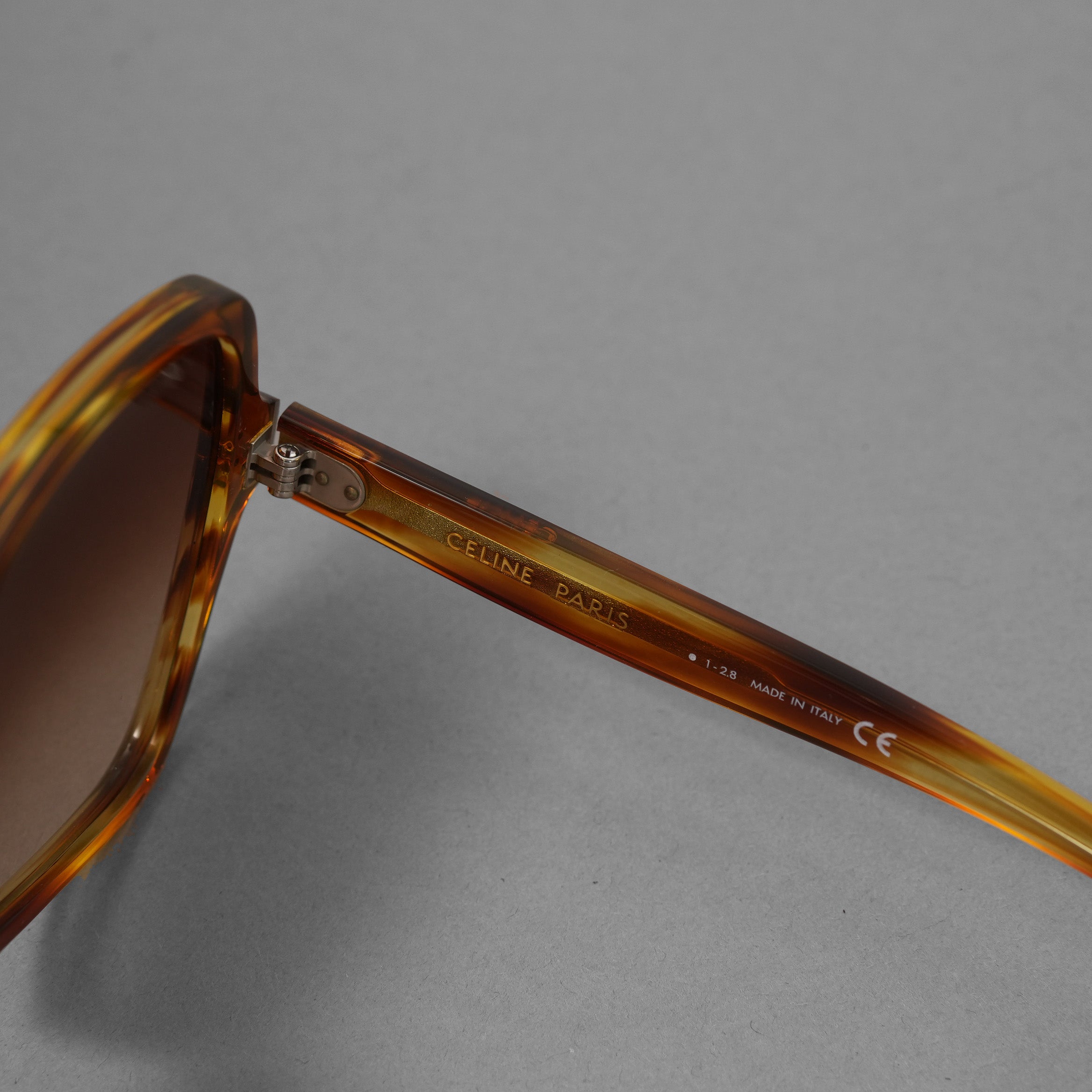 CELINE セリーヌ / 美品 2019-20年 バタフライ オーバーサイズ サングラス アクセサリー / CL40064I / ハバナ(べっ甲柄) レディース