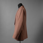 Maison Valentino ヴァレンティノ ガラヴァーニ / 美品 23SS Single-Breasted Wool Jacket Tailoring Label and Chiffon Inner Bib / シングルジャケット / 2V0CE3668EJ-LC0 / size 46 (LIGHT BROWN)