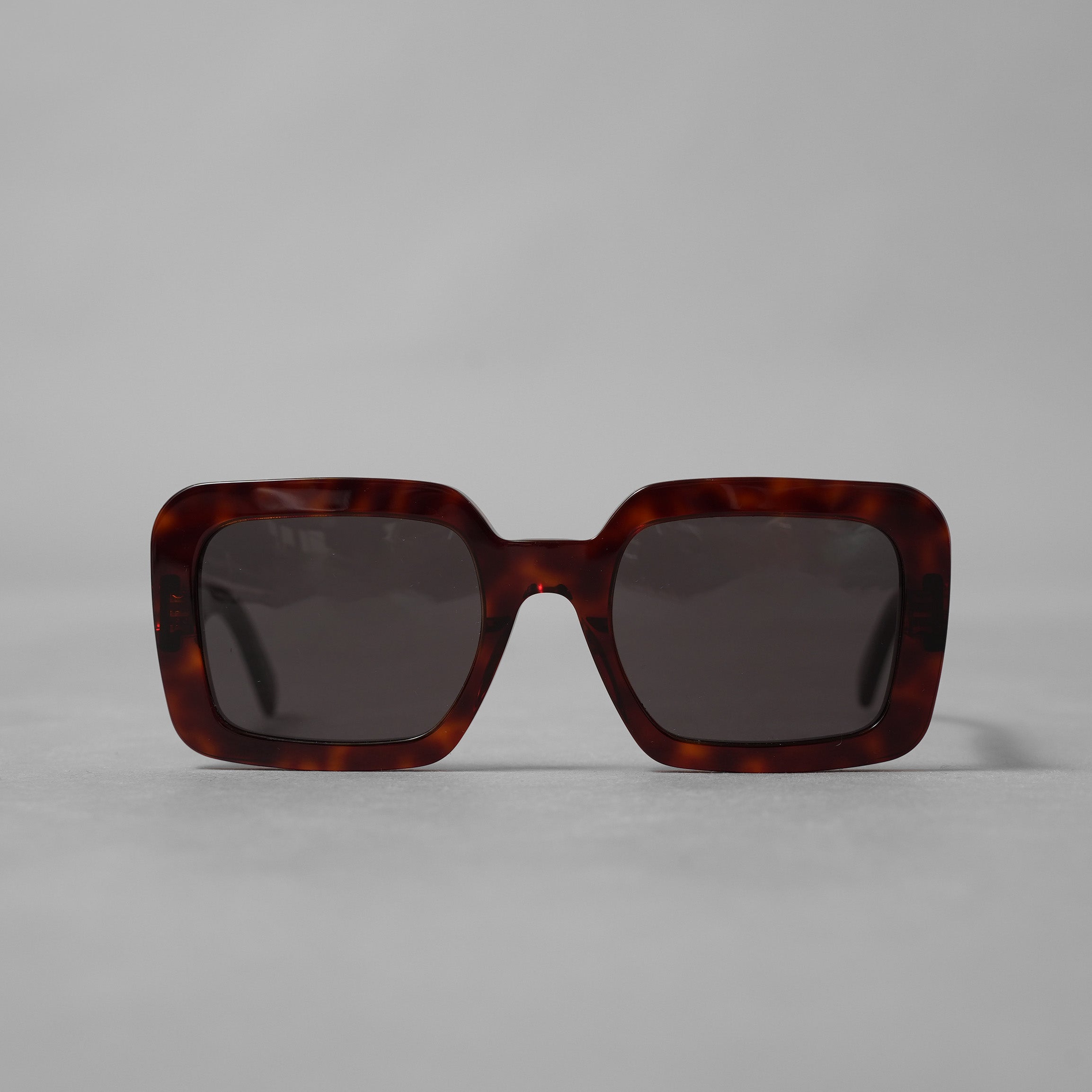 CELINE セリーヌ / 美品 24FW Triomphe トリオンフ 16 サングラス アセテート製スクエア アクセサリー / CL40304U 52A / ハバナ （べっ甲柄）レディース
