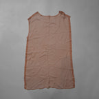Maison Valentino ヴァレンティノ ガラヴァーニ / 美品 23SS Single-Breasted Wool Jacket Tailoring Label and Chiffon Inner Bib / シングルジャケット / 2V0CE3668EJ-LC0 / size 46 (LIGHT BROWN)
