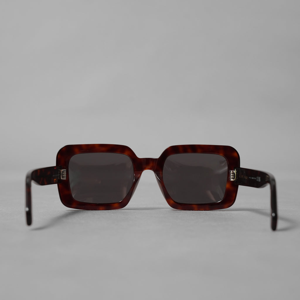 CELINE セリーヌ / 美品 24FW Triomphe トリオンフ 16 サングラス アセテート製スクエア アクセサリー / CL40304U 52A / ハバナ （べっ甲柄）レディース