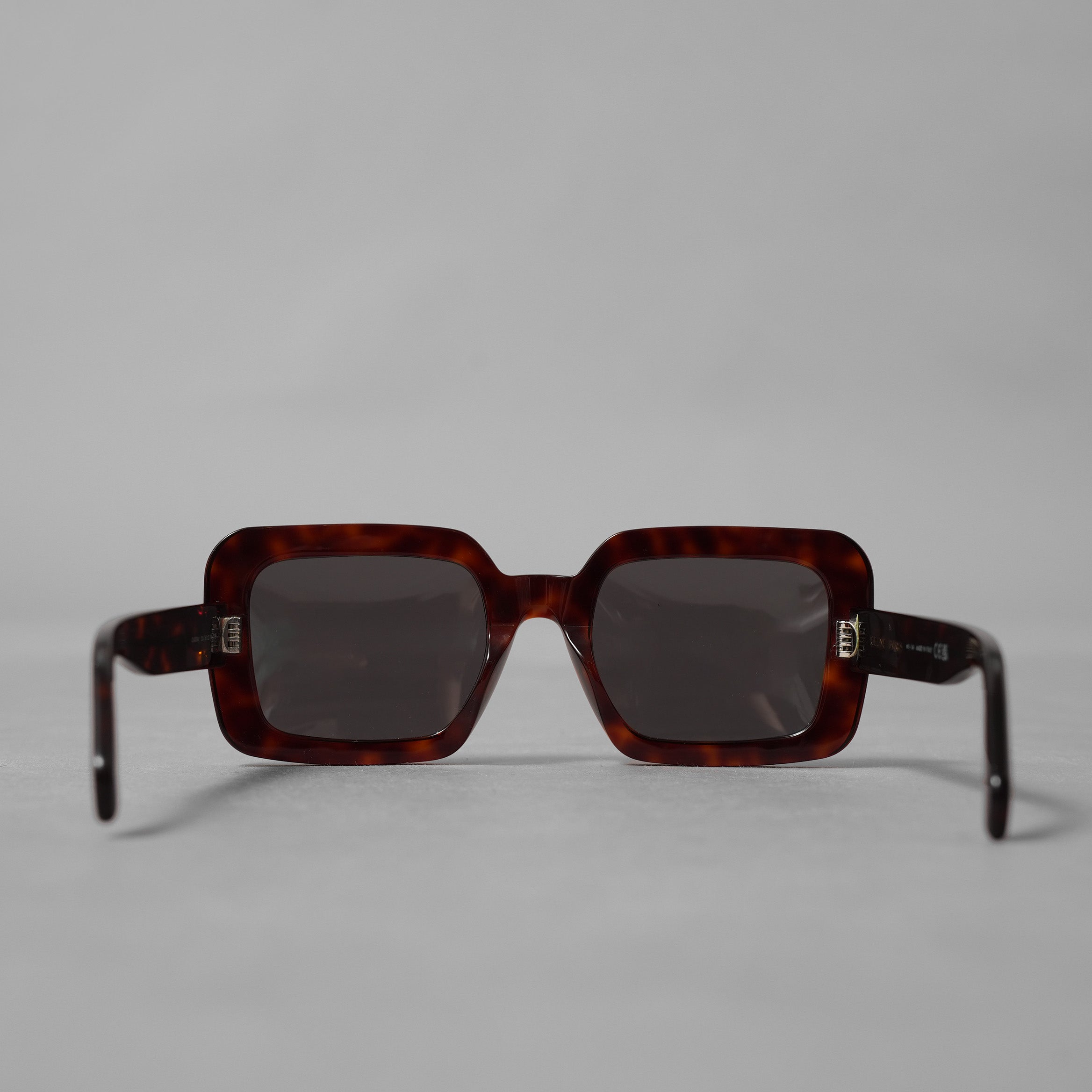 CELINE セリーヌ / 美品 24FW Triomphe トリオンフ 16 サングラス アセテート製スクエア アクセサリー / CL40304U 52A / ハバナ （べっ甲柄）レディース