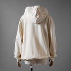 CELINE セリーヌ / 22SS 美品 トリオンフ ルーズフーディー コットンカシミア / パーカー / 2Y377450I / size L (IVORY) ユニセックス