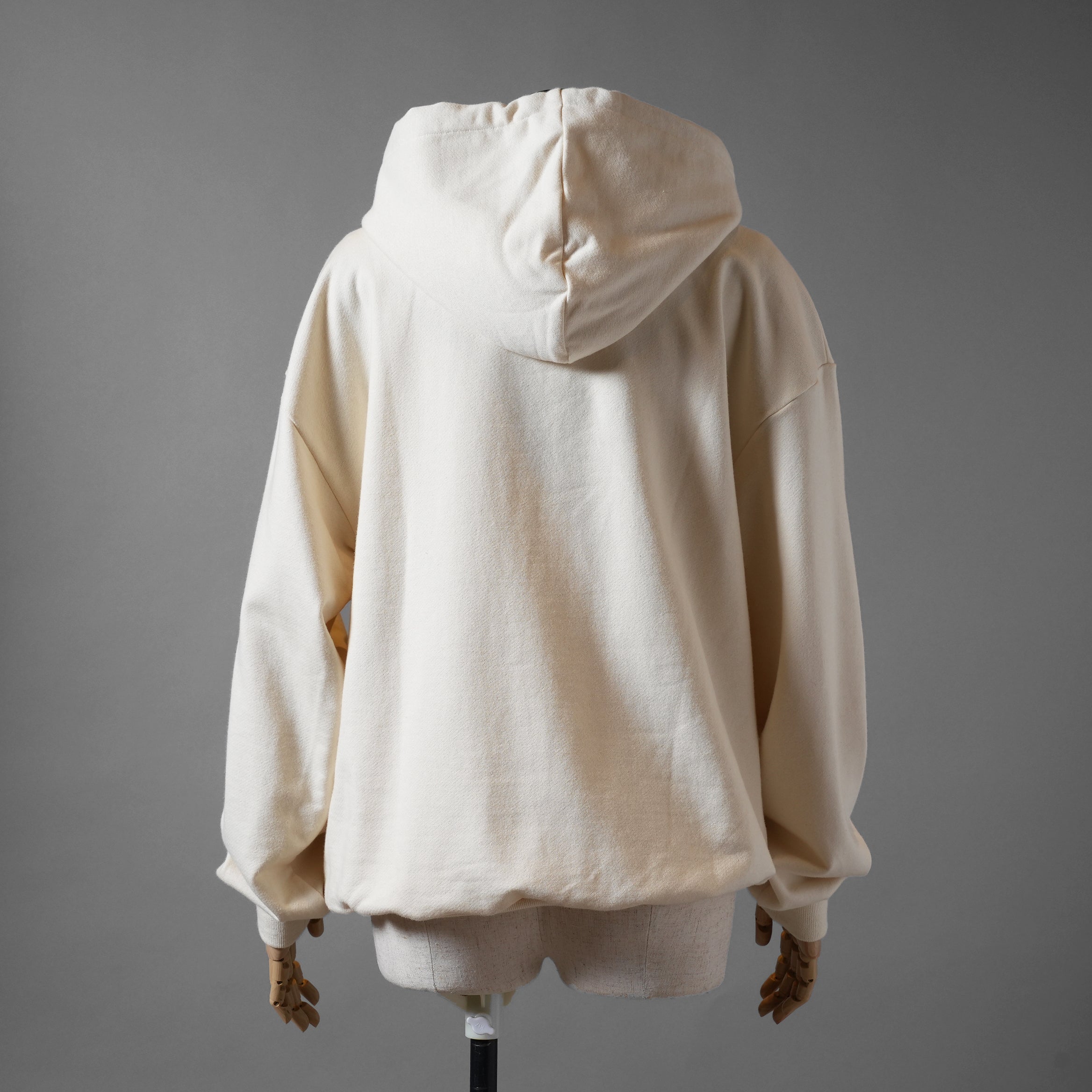 CELINE セリーヌ / 22SS 美品 トリオンフ ルーズフーディー コットンカシミア / パーカー / 2Y377450I / size L (IVORY) ユニセックス